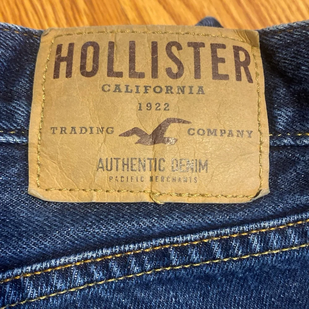 Hollister Denim Jeans Men’s 32x32 Dark Wash Classic Straight The Hollister EUC - Picture 2 of 10